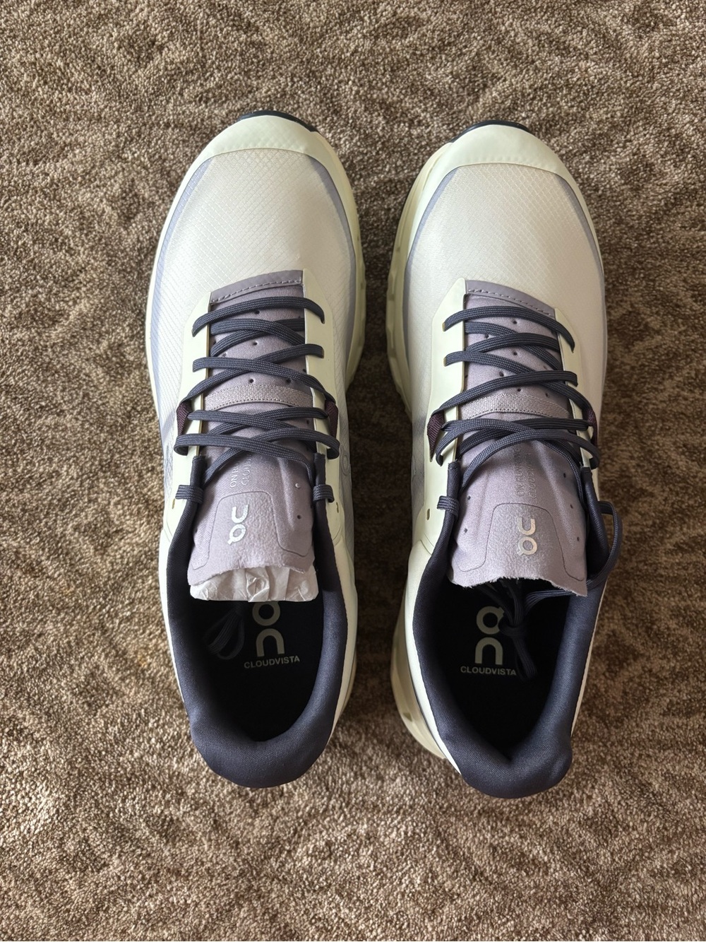 Men’s On running Cloudvista 2 in “Seedling mulberry”